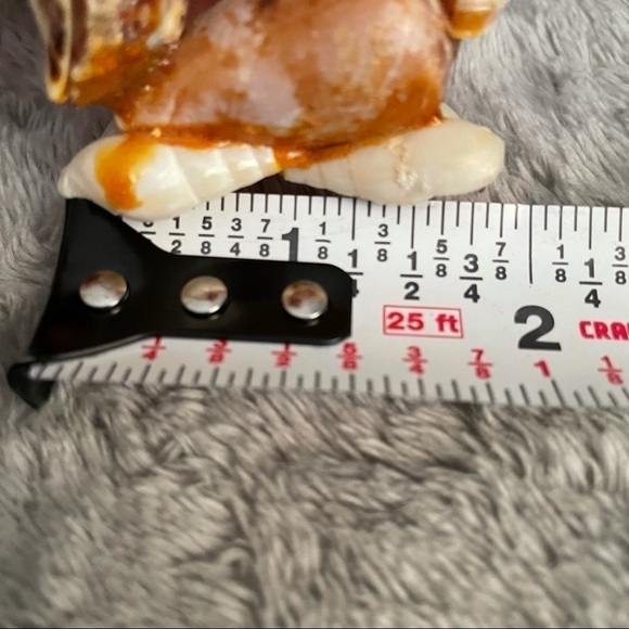 Sea Shell Figurines Set of 3 Mouse, Turtle & Lion - Picture 13 of 16